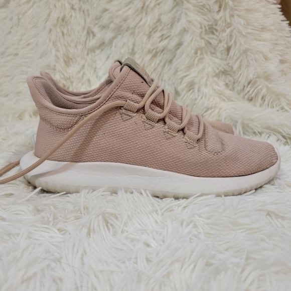 Adidas Big Girl/Women Tubular Shadow Beige Running Shoes size 5.5 - Picture 8 of 9